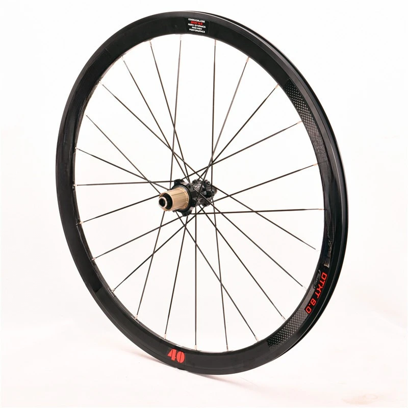 Road Bike Wheelset 700C 40/50mm Disc Brake Thru Alxe Cycling Wheels