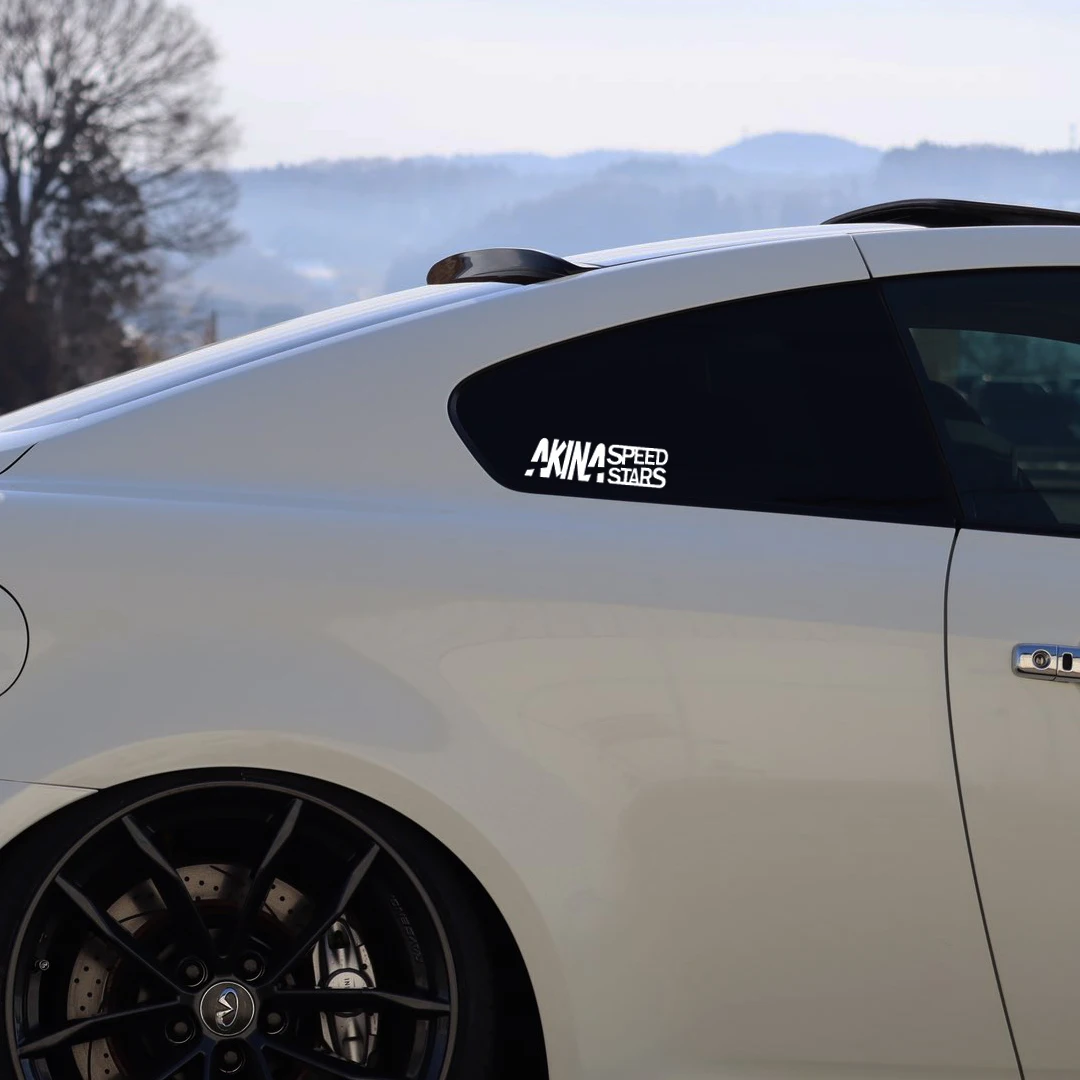 Akina Speed Stars, Initial D Racing Team Replica Vinyl Sticker Decal - JDM Drifting Car Accessories view 4