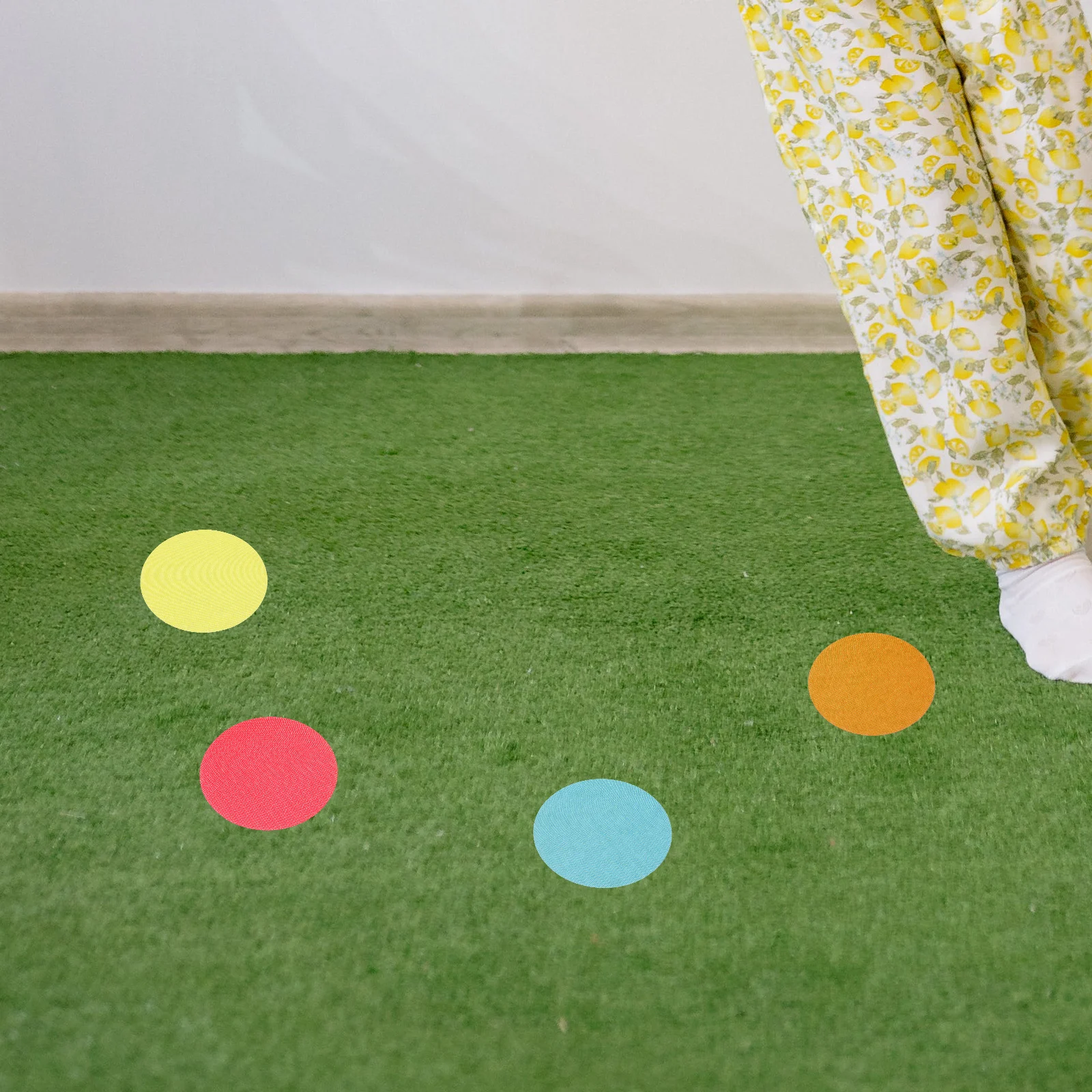 

Carpet Stickers Classroom Floor Dots for Game Markers Circle Sit Teachers