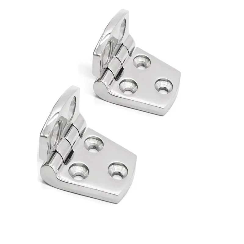 

ISURE MARINE 2Pcs AISI 316 Stainless Steel Marine Boat Casting Strap Hinge 2-3/8" x 1-1/2"
