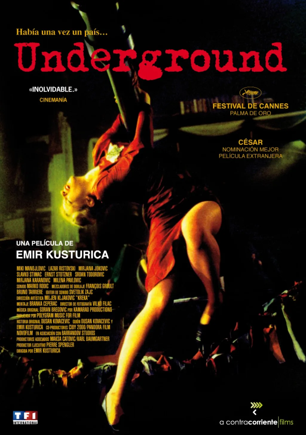 Movie Underground 1995 Art SILK POSTER Wall Art Home Decorative painting