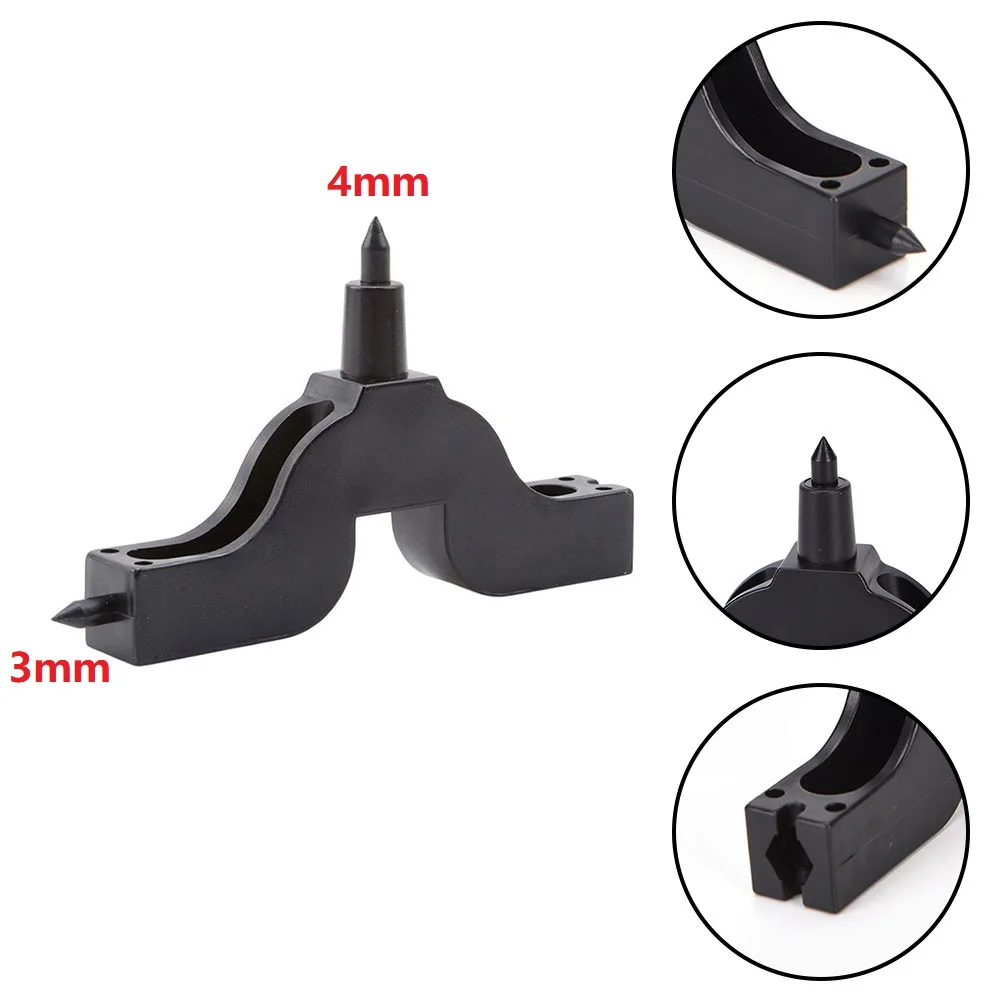 Высокое качество, новый дырокол для труб, 1 шт., 3 мм и 4 мм, черный инструмент для сверления, открывалка для капельного орошения, PE дырокол для труб