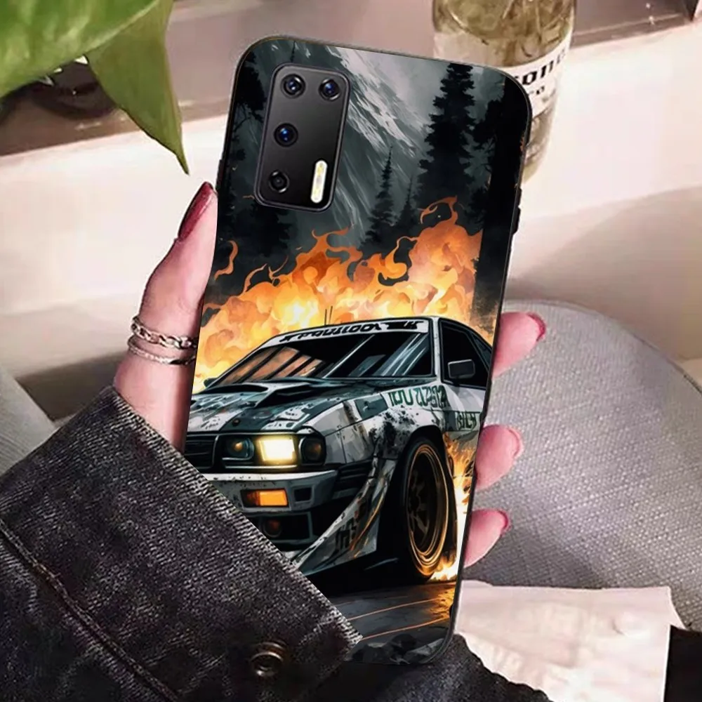 Super Cool Sports Car Phone Case For Huawei P 8 9 10 20 30 40 50 Pro Lite Psmart Honor 10 lite 70 Mate 20lite