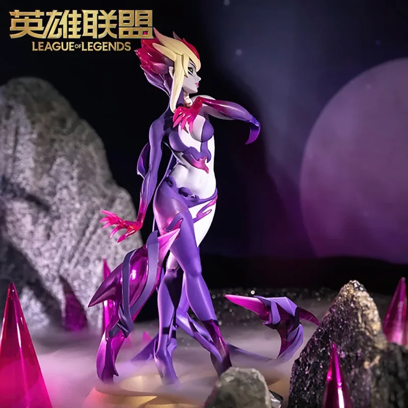 In Stock Genuine Original League of Legends Agony's Embrace Evelynn Action Anime Figure Collectible Model Dolls Ornament Gifts