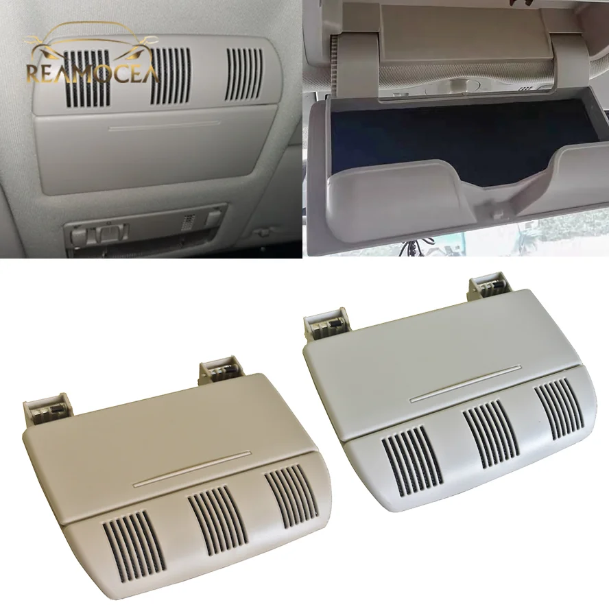 Reamocea 1x Sunglasses Box Sun Glasses Case Container Eyeglasses Holder 1Z0868565E 1Z0868565F For Skoda Octavia Fabia Roomster