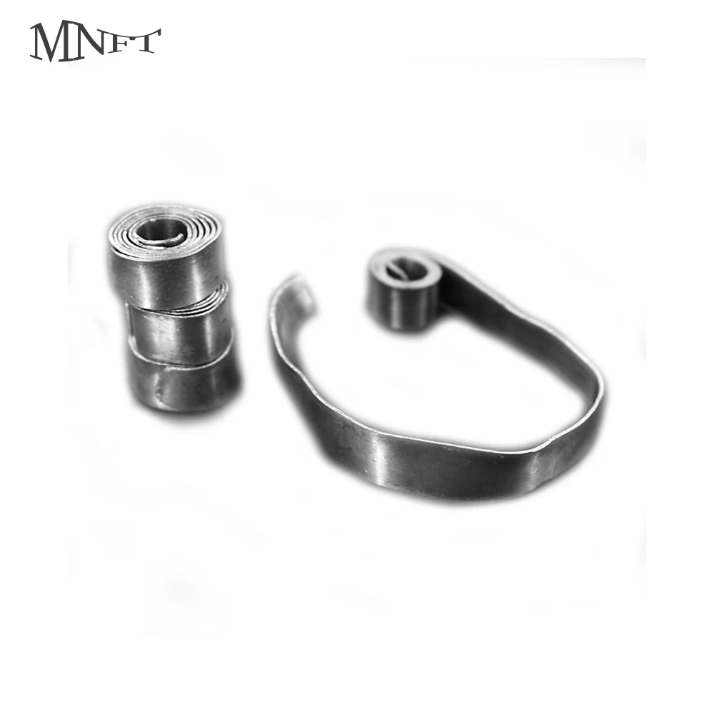 MNFT 2Pcs 0.5mm*1.5cm*45cm 30g Fishing Lead Rolls Fishing Sinkers Clip Tackle Fishing Accessories