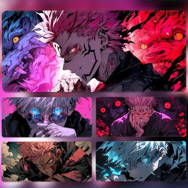 40x90CM Hot Anime Jujutsu Kaisen Large Mouse Pad Ryomen Sukuna MousePads Computer Gaming Peripheral Accessories Desk Mat XXL