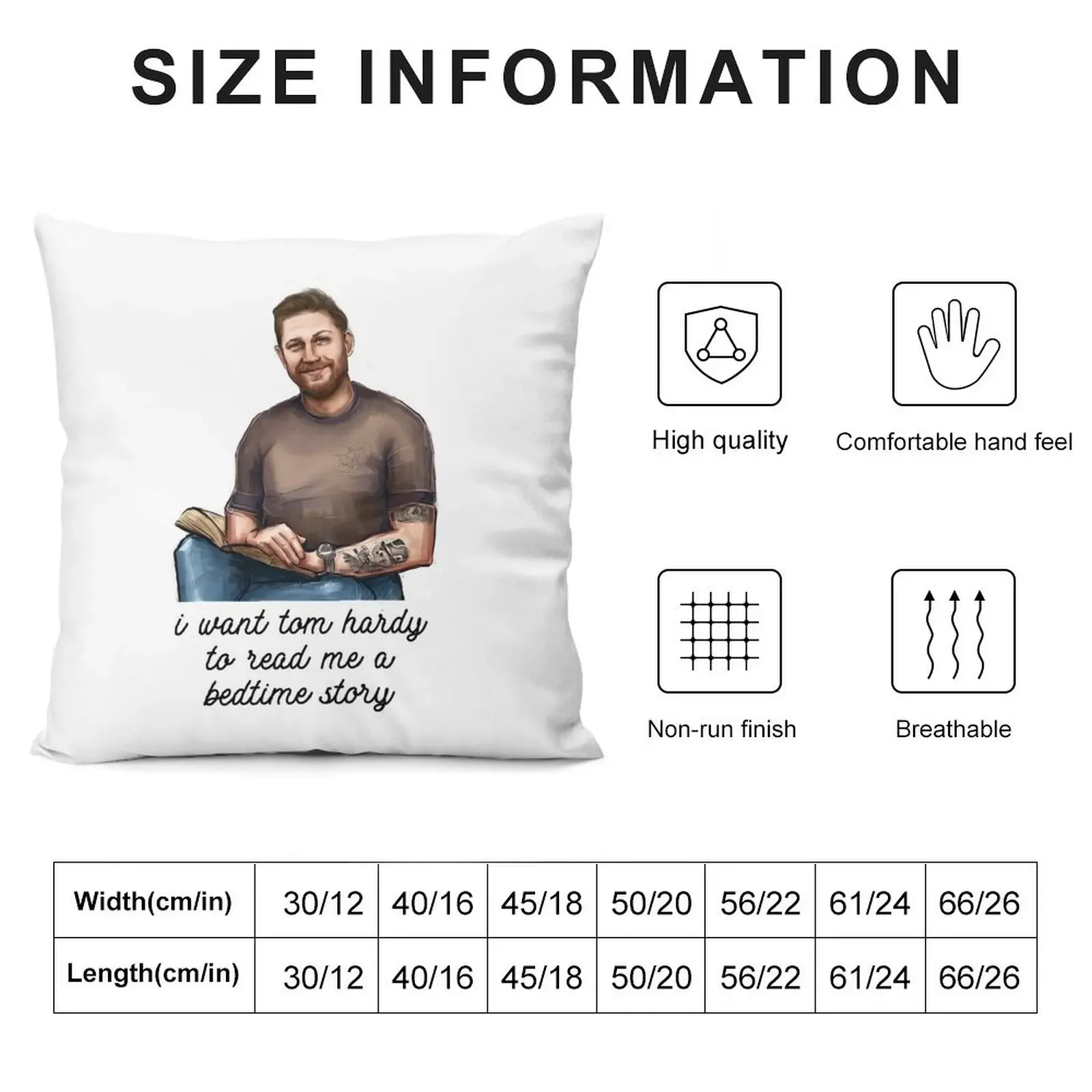 Tom Hardy Throw Pillow autumn decoration Custom Cushion Photo pillows decor home pillow