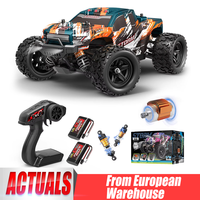 Cirmine 18304 The 1/18 scale RC Cars for Beginners and Boys, Fast Speed Off-Road 4x4 RC Truck Up to 40 Km/h with 2 Batteries