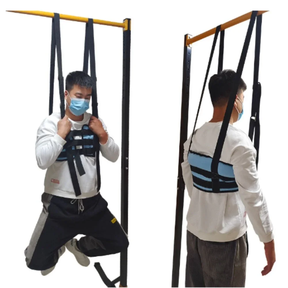 Customizable Sling Hanging Horizontal Bar Waist Stretcher Lumbar Traction Belts Disc Spine Rehabilitation Stretch Straps