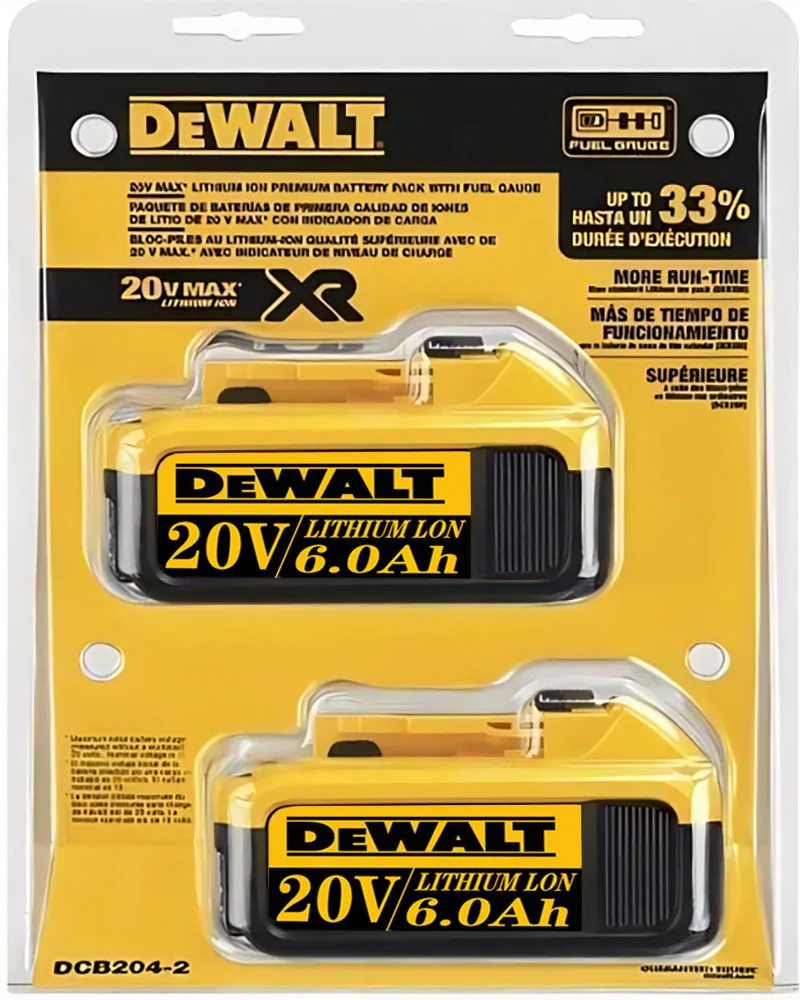 

Dewalt 20V 5000mAh Rechargeable Battery BDC112 Charger Original Dewalt 220V DCB206, DCB205 DCB200 Tool power Battery DCB609