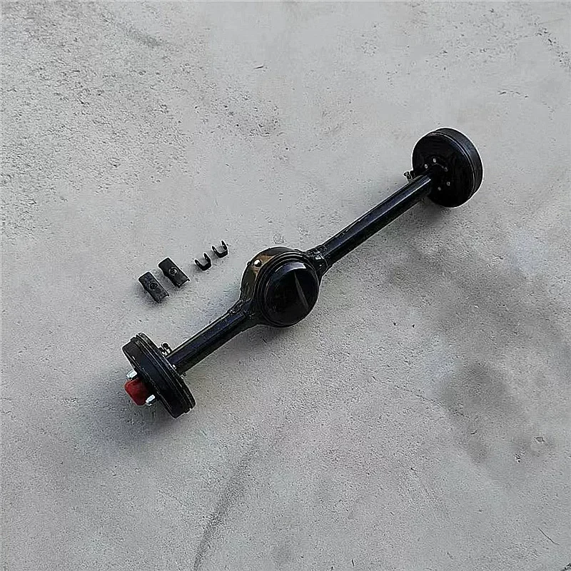 For Motorcycle Tricycle Rear Axle Single Button 4 Holes 5 Holes Integrated Drive Drum Brake Assembly