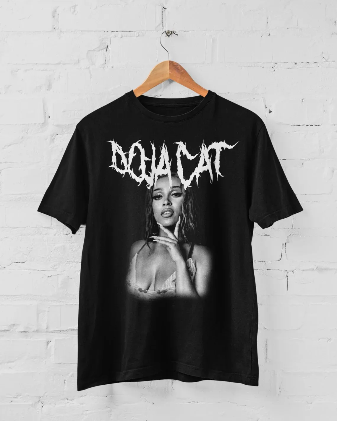 Doja Cat Her Short Sleeve Cotton T- Shirt Black Unisex All Size - Free Shiping