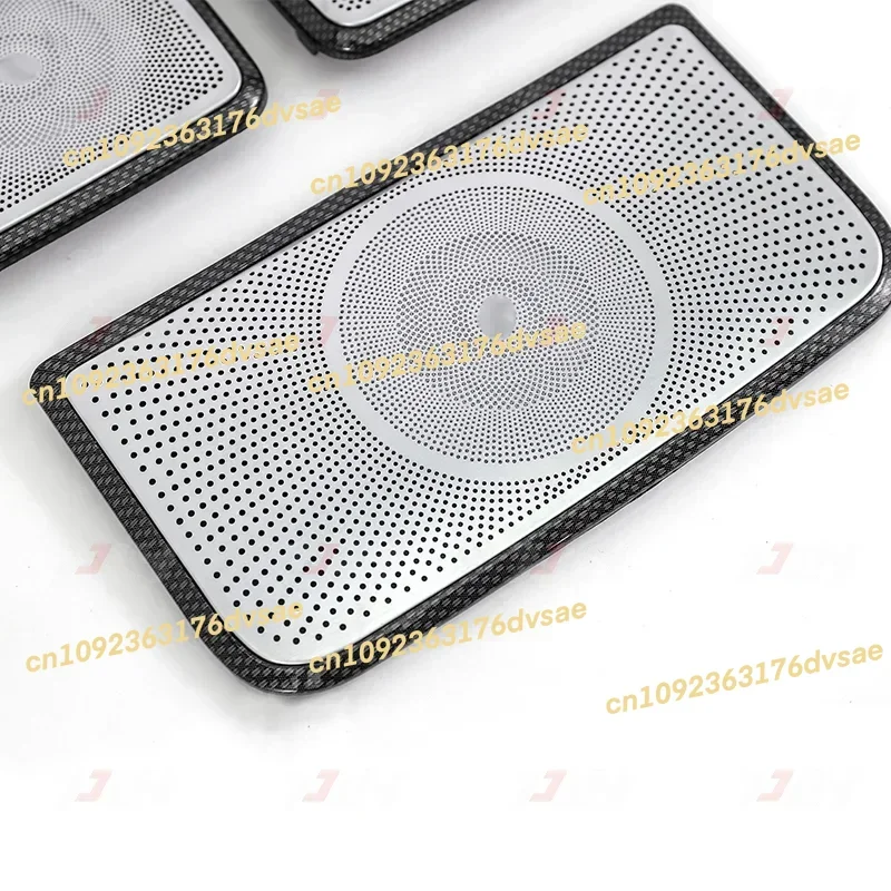 NEW G Class W464 Rear Berlin Sound Glow Horn Cover For Mercedes W463A W464 3D Berlin Speakers Cover with LED Light