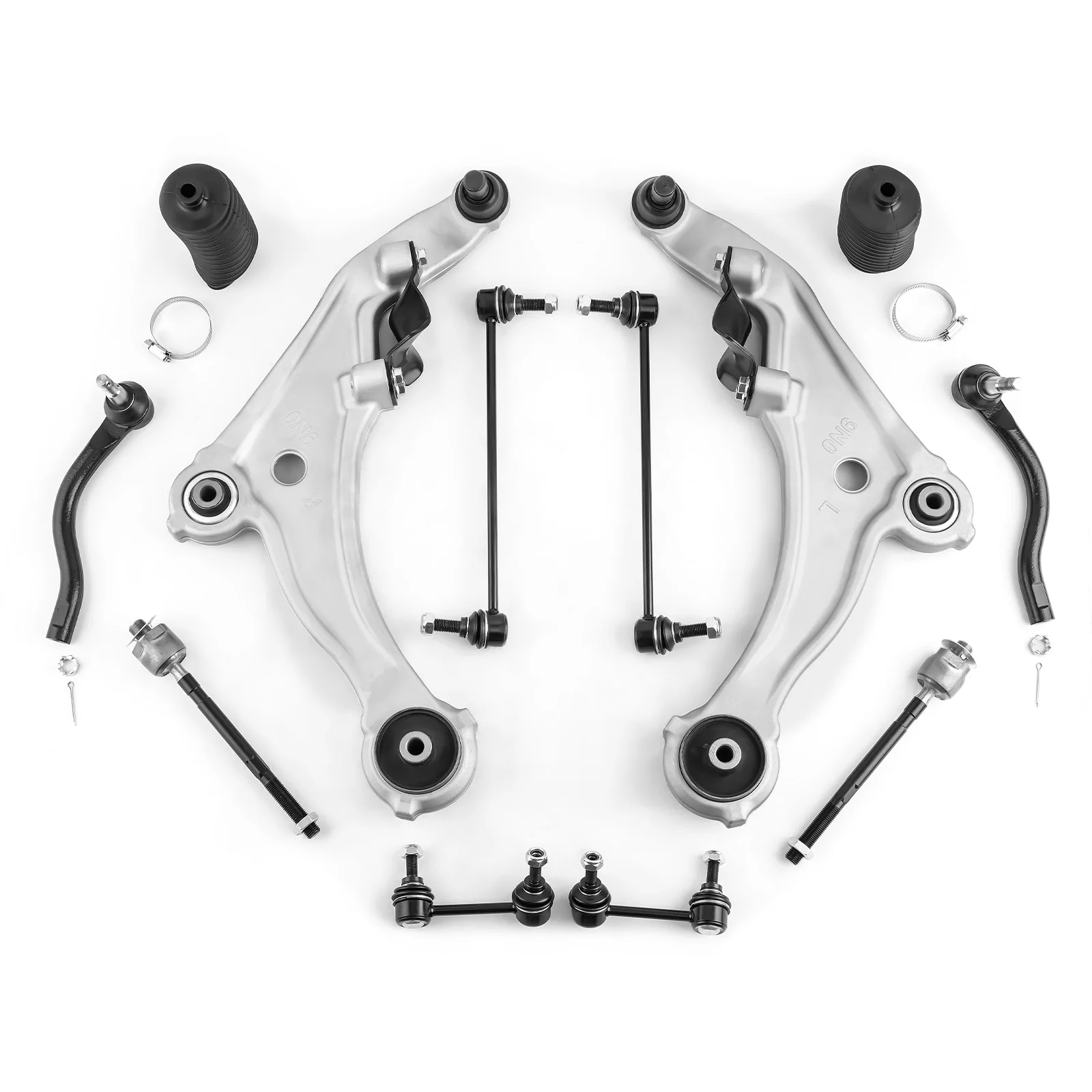 Front Lower Control Arm Kit For 2009 2010 2011 2012 2013 2014 Nissan Maxima 12PC