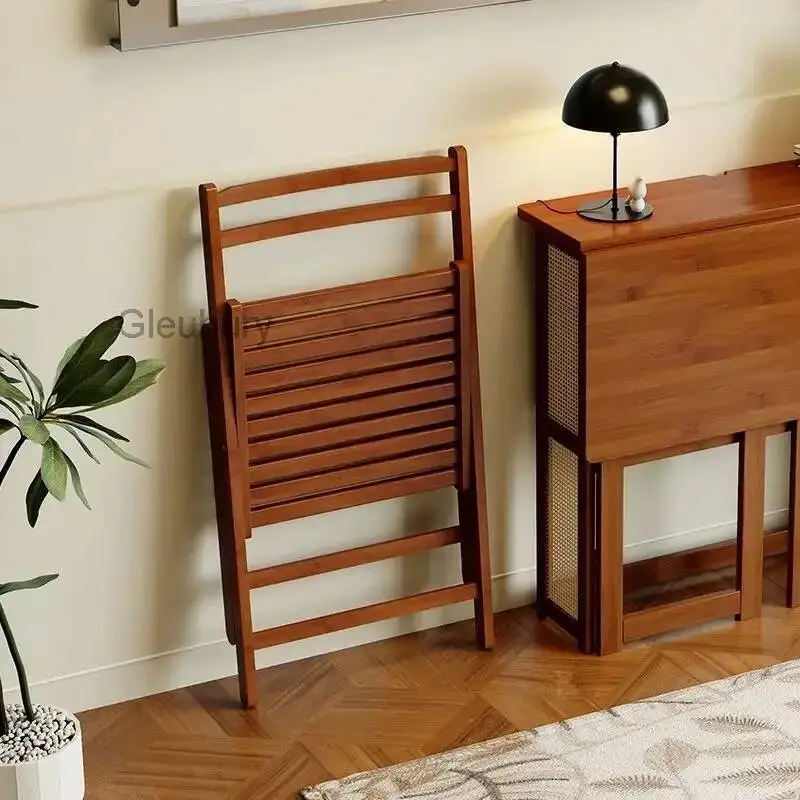 Living Foldable Dining Chair Room Home Backrest Chair Bedroom Leisure Chairs Nordic Study Computer Chairs Simple Portable Chairs