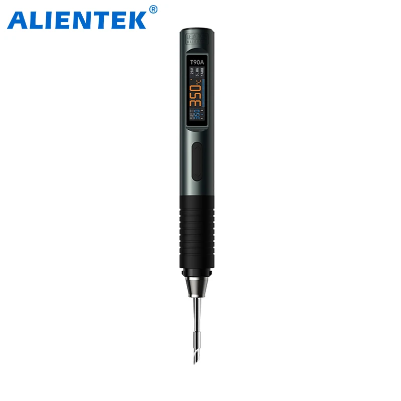 ALIENTEK T90 Smart Soldering Iron PD 3.1140W Portable Digital Display 80-450℃ PCB Precision Soldering Iron Repair Tool Kit