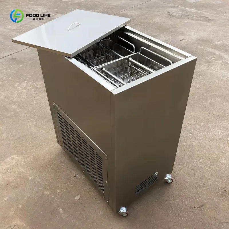 Customized Multifunctional Commercial Machine For Ice Snow Cream And Fruit Popsicles 1/2 Mold Optional Ice Lolly Equipment