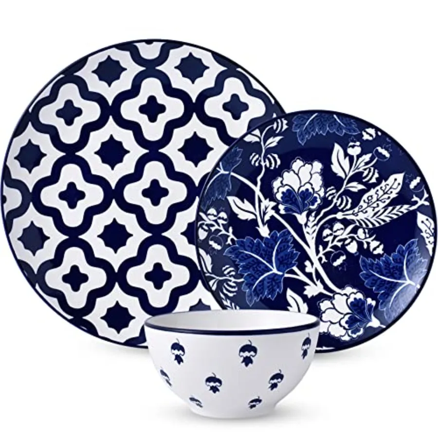 

Dinnerware Sets Plates and Bowls Sets Ceramic Plate Set Stoneware Dinnerware Set Dishes Set for 4