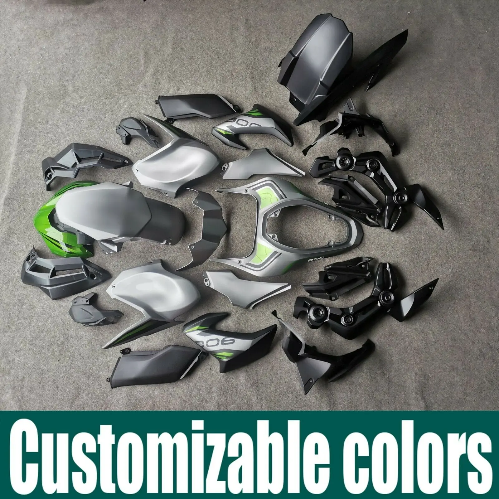 

Подходит для Kawasaki Z900 2017-2019 Z 900, комплект обтекателя кузова мотоцикла, набор панелей