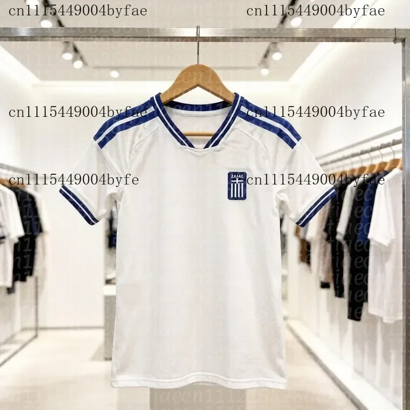 New Style Simple and Fashionable Sport Shirt Greek Special Edition Men's and Women's Version Quick-Drying Family Matching Top ﻿