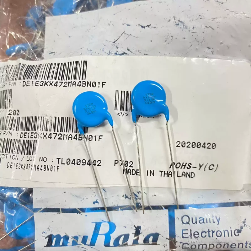 10-100pcs imported DE1E3KX472MA4BN01F KX472M 250V4700PF X1Y1 4.7NF ceramic capacitor