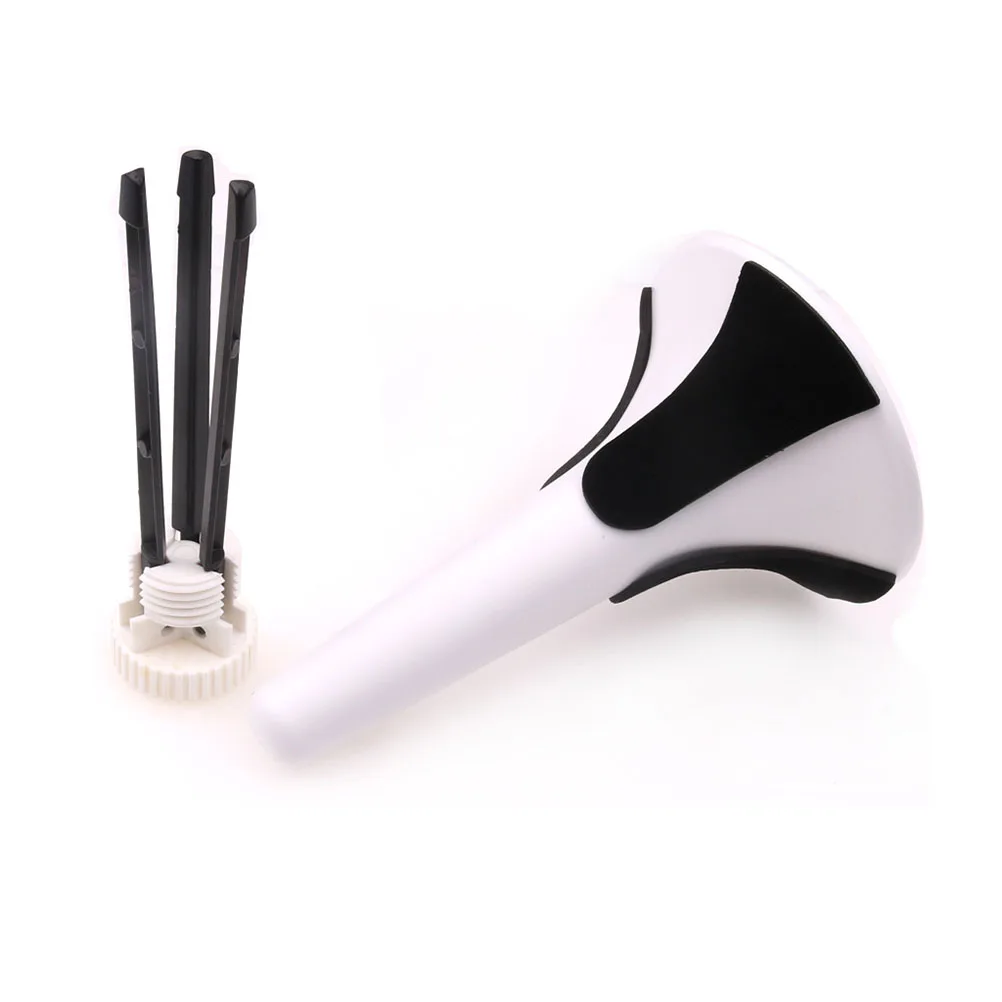 

Portable Foldable Trumpet Tripod Holder Stand Leg Instrument Accessories Musical Instrument Accessory (White)