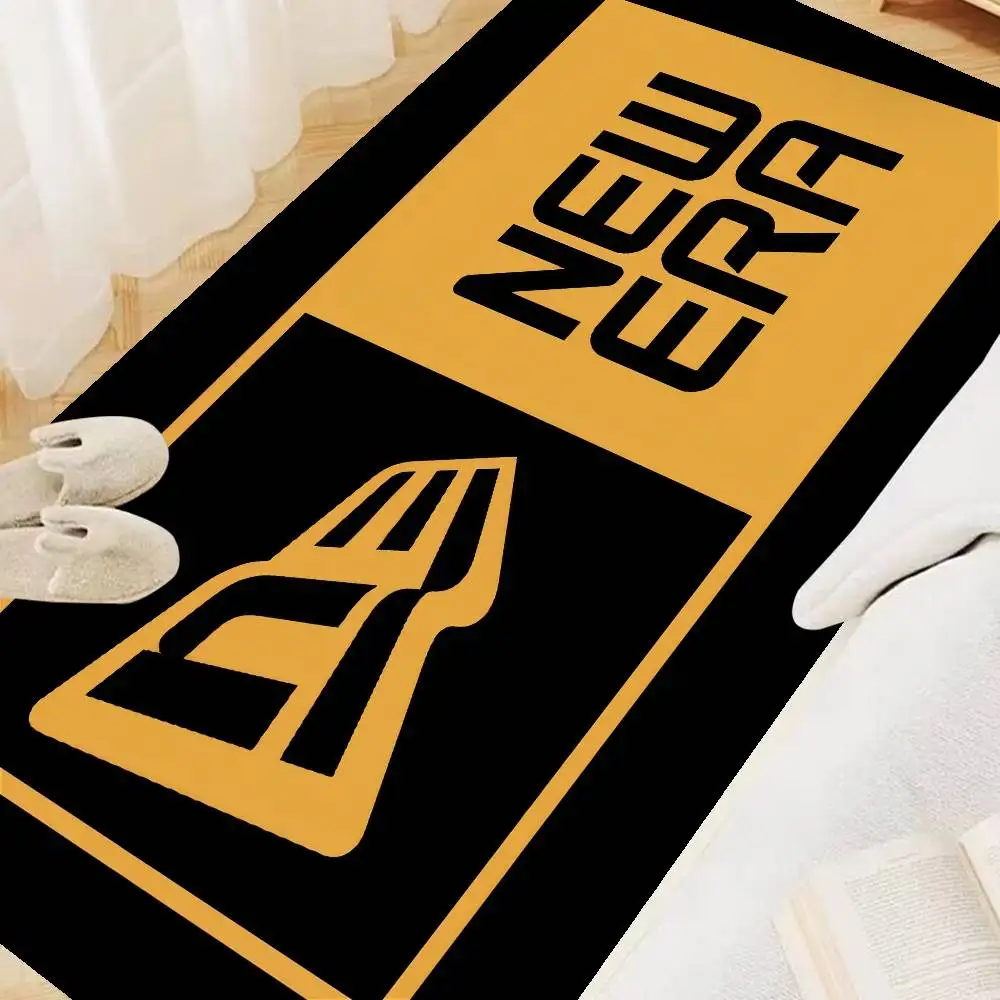 New E-Era logo Bathroom Mat Anti-slip Absorb Water Long Strip Cushion Bedroon Mat Welcome Doormat