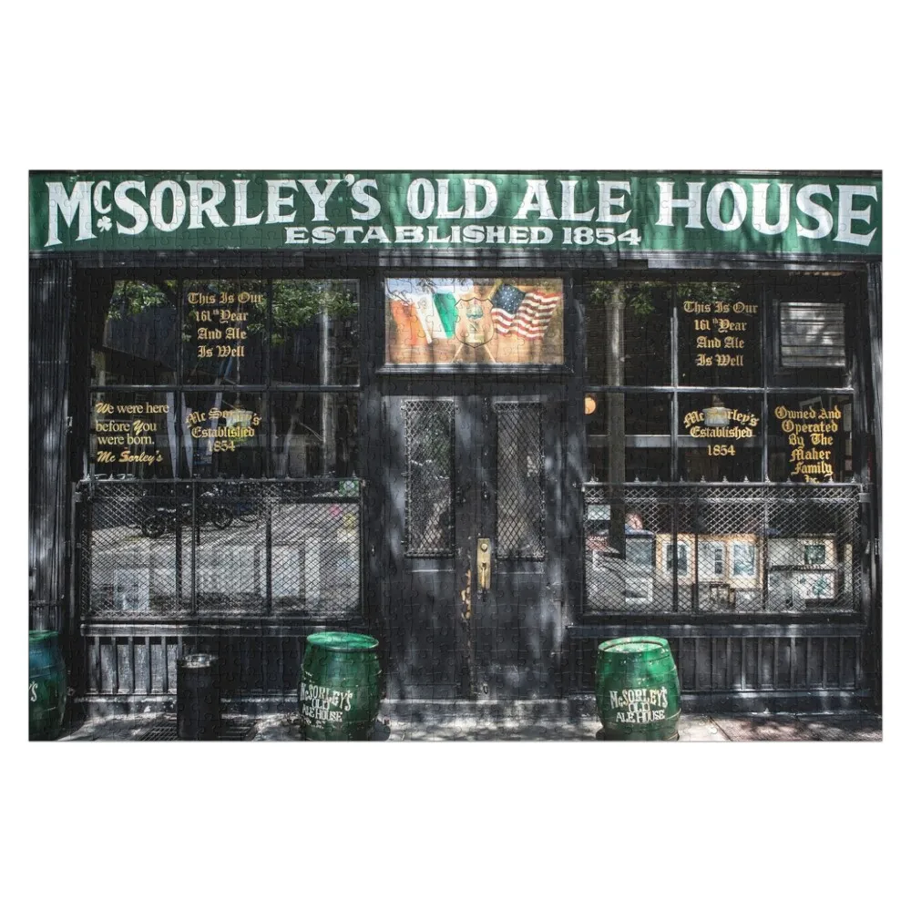 

McSorley's Old Ale House Jigsaw Puzzle Works Of Art Woods For Adults Personalized Gifts Puzzle