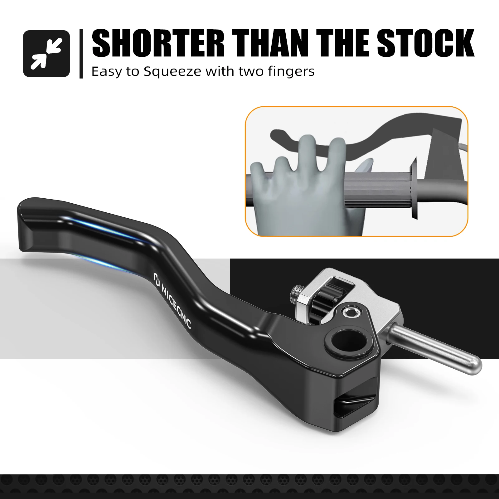 NICECNC Connecteur Réservoir D'Huile Coudé Noir - Compatible Husqvarna TE150/250/300 2023, KTM 150-300 TPI, GasGas 250-300, Acier Inox 304