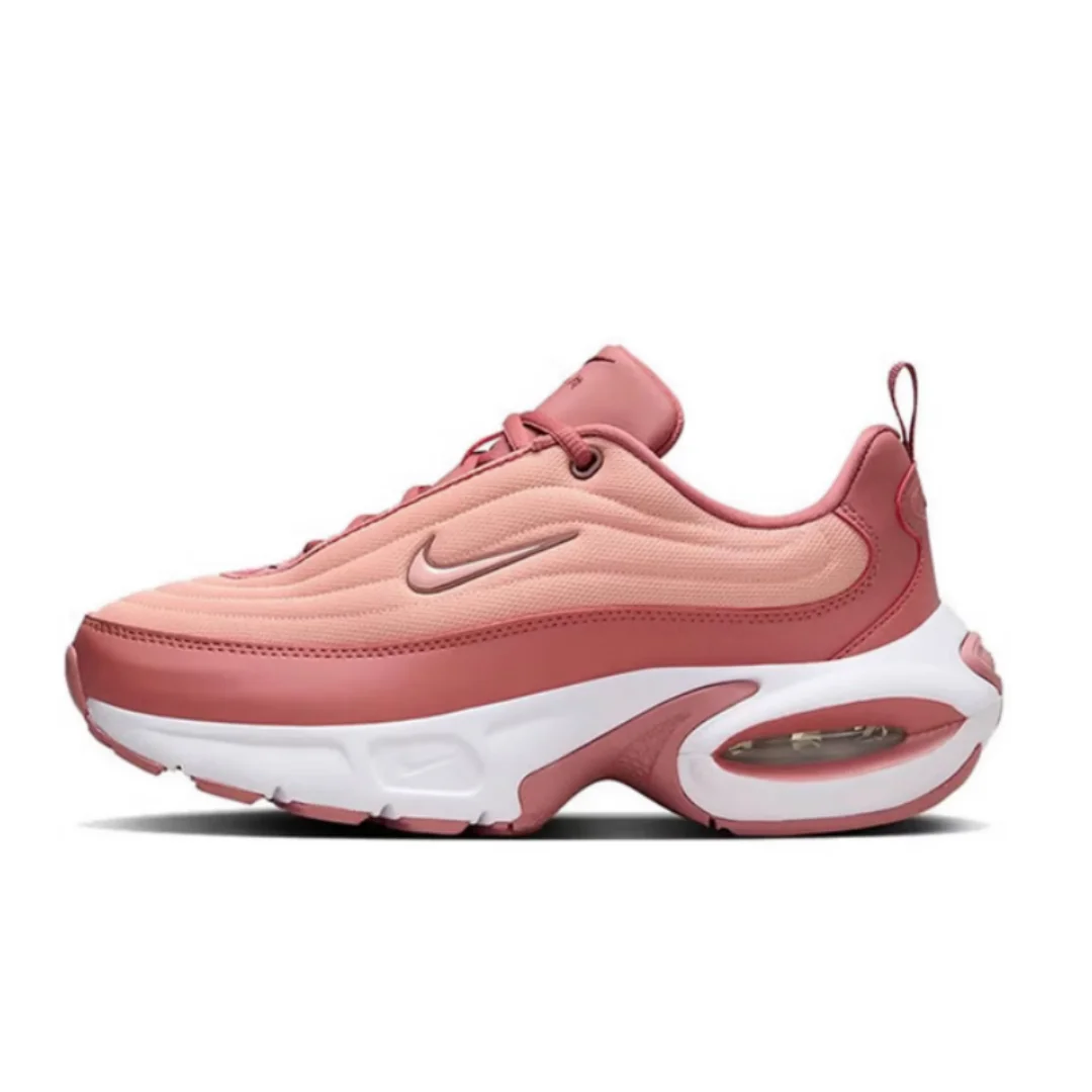 

Новая модель Nike с видимой воздушной подушкой на пятке, обеспечивающей амортизацию и отскок, подошва Air Max Waffle, износостойкие и практичные женские кроссовки для бега Hf3053-600.