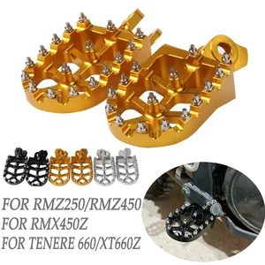 RMZ 450 250 RMX 450Z RM 125 Fußrückte REST FOOTE GRINK FÜHLUNG FÜSSE FÜHLEN FÜHLUNG FÜR SUZUKI TENERE 660 XTZ XT660Z RMZ250 RMZ450 RMX450 10 Hauptverkaufsanwalt XT 660 - №1