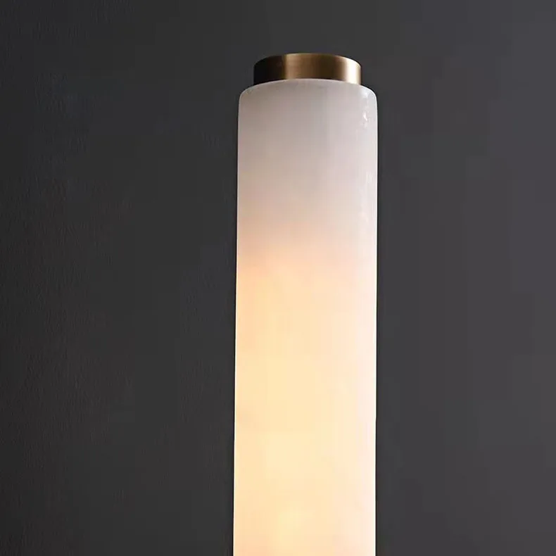 Natural Marble LED Wall Lights Black Gold Copper Foyer TV