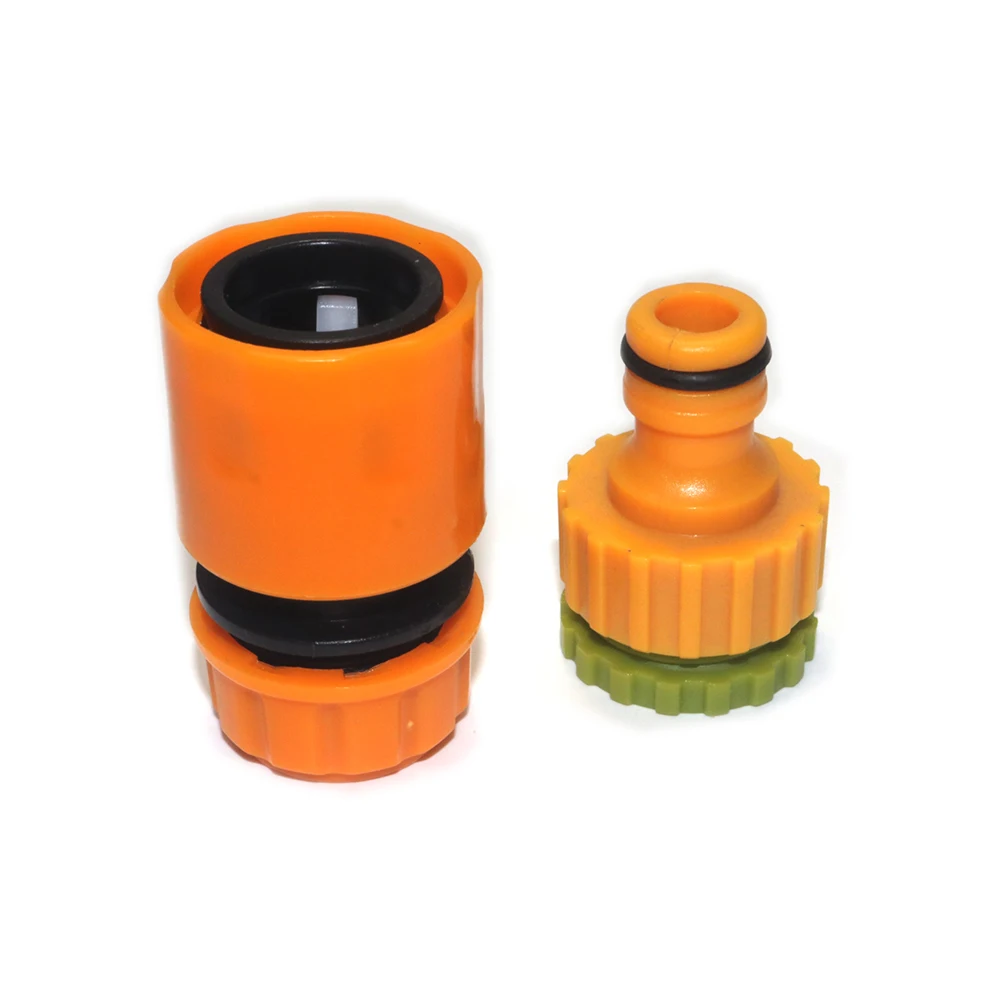 3/4 و 1/2 بوصة خرطوم صنبور الخيوط المشتركة محول الصنبور لري الحديقة موصل سريع