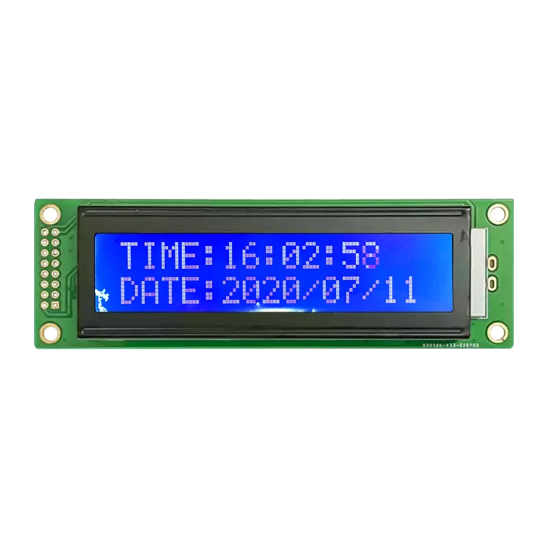 LCD2002A Display Module Controller AIP31066, 5V 116*37mm Blue Film White Letters 20x2 Character LCD Module