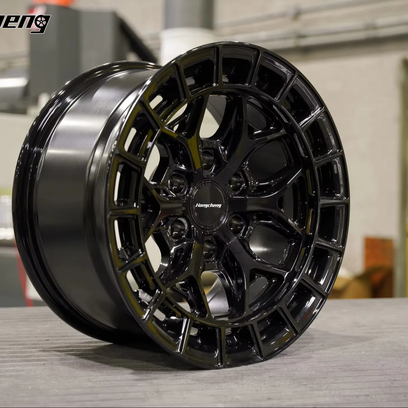 New model of 26 Customized 4-Hole 5-Hole 6-Hole Off-Road Rims Deep Concave Rims 15 Inch Wheels for RAM Tyrannosaurus Rex