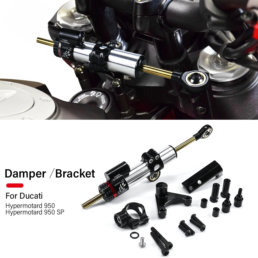 

For Ducati Hypermotard 950 SP Motorcycle Accessories Steering Stabilizer Damper Mounting Bracket