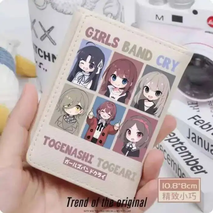 

GIRLS BAND CRY модный кошелек из искусственной кожи, кошелек для карт, монета, сумка для денег, подарок для косплея, B1525, аниме