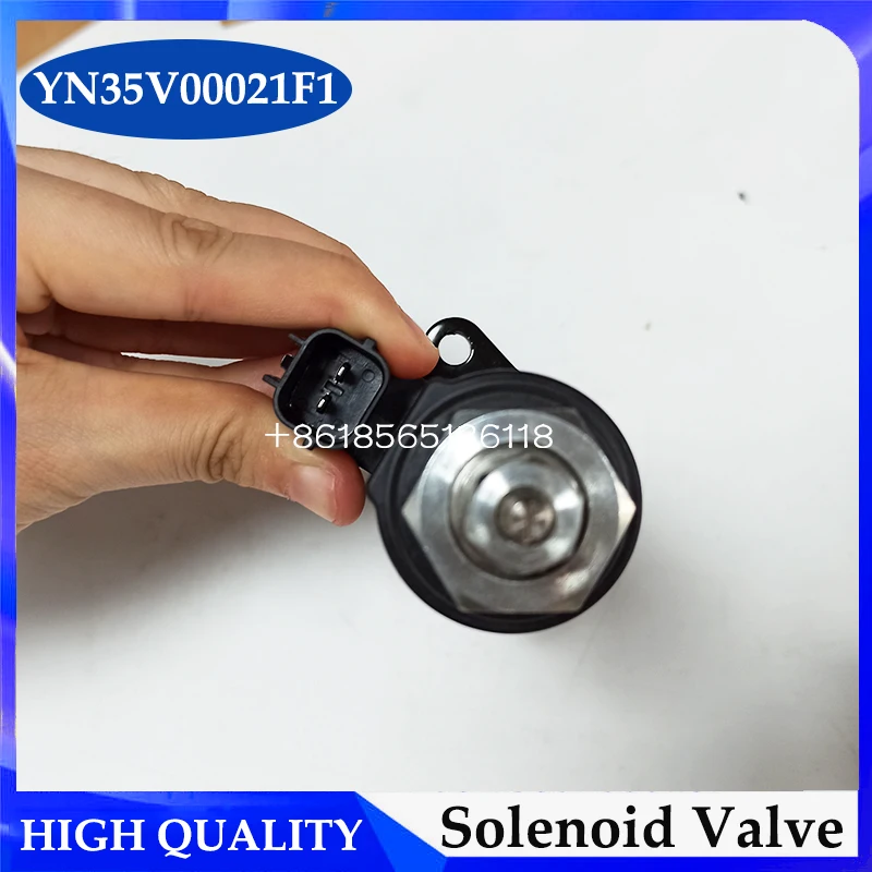 Katup Solenoid Pompa Hidraulik Ekskavator SK200-3 KWE5K-31/G24YB40 YN35V00021F1 SKY5/G24-S