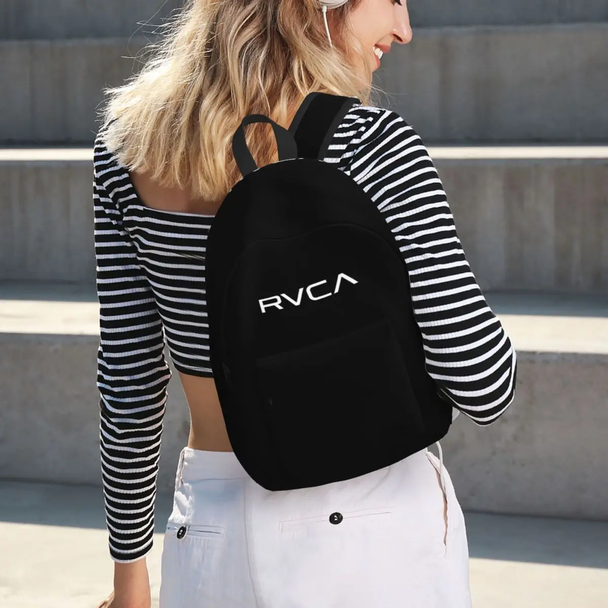 أفضل تي شيرت Rvca Clothes حقيبة ظهر للطلاب حقيبة مدرسية للمشي لمسافات طويلة والسفر Daypack للبنين والبنات حقيبة كتب عصرية حقائب كتف