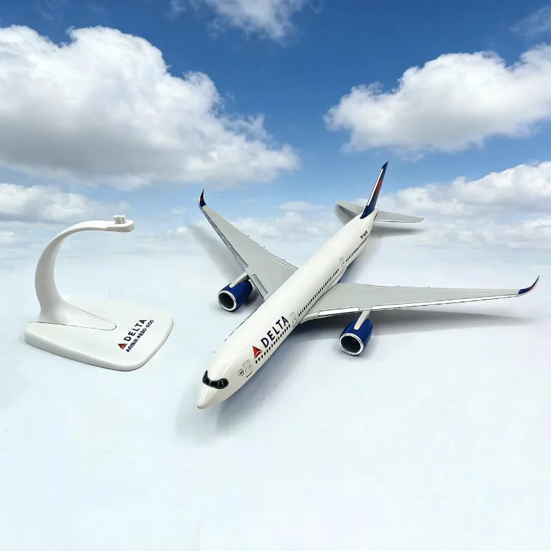 

Масштабная модель самолета A350-900 авиакомпании Delta (1:250) с подставкой, пластиковая сборная модель, коллекционная игрушка, подарок для фанатов