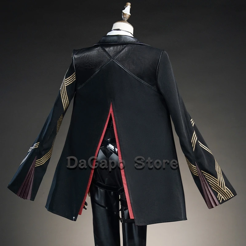 أزياء ZZZ Agent Evelyn التأثيرية شعر مستعار Chevalier Game Zenless Zone Zero ملابس موحدة للهالوين أنيمي بدلة نسائية للحفلات