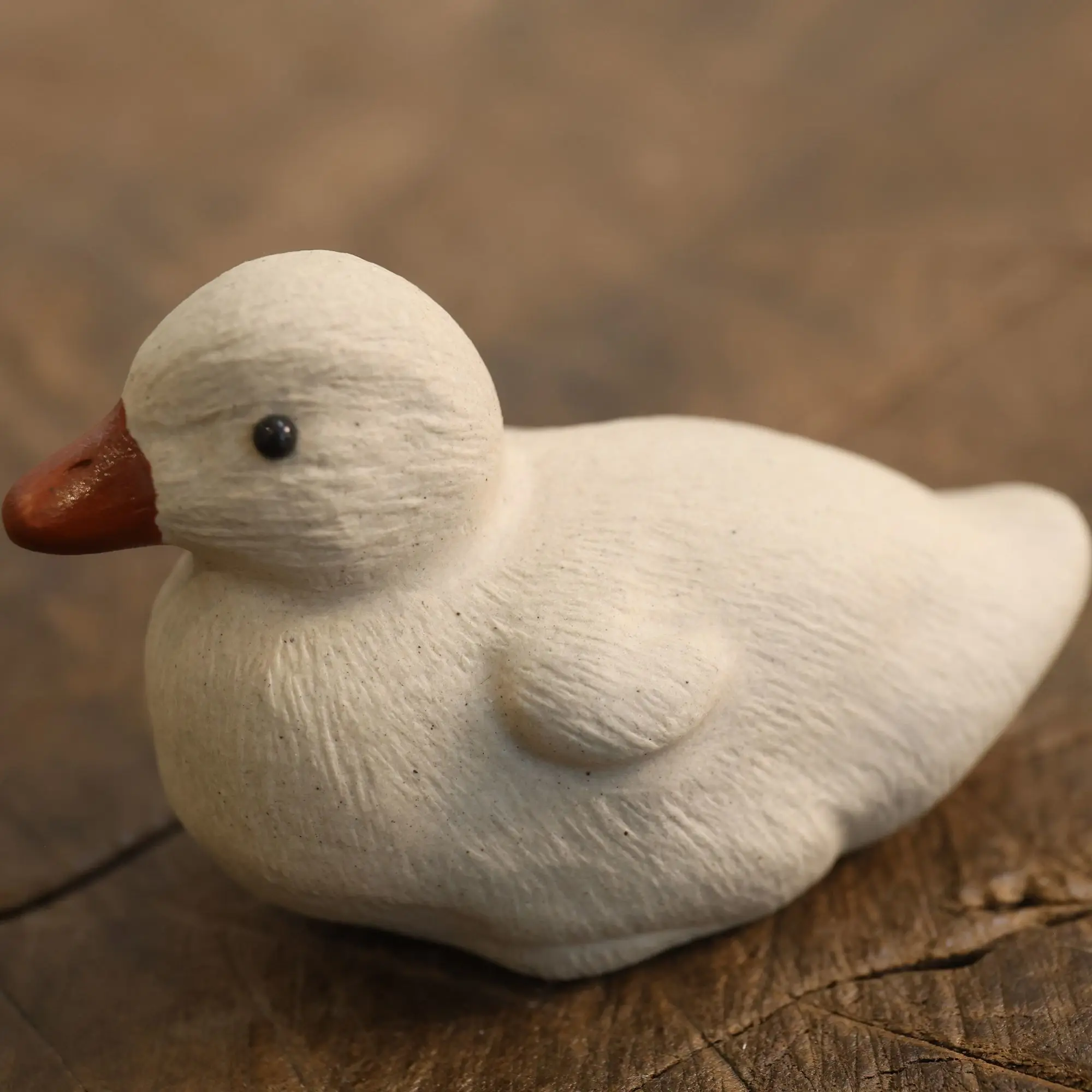 

Yixing Purple Clay Pet Silly Duck Fun To Handle Handmade Exquisite Cute Cartoon Tea Set Tabletop Decoration Ornament