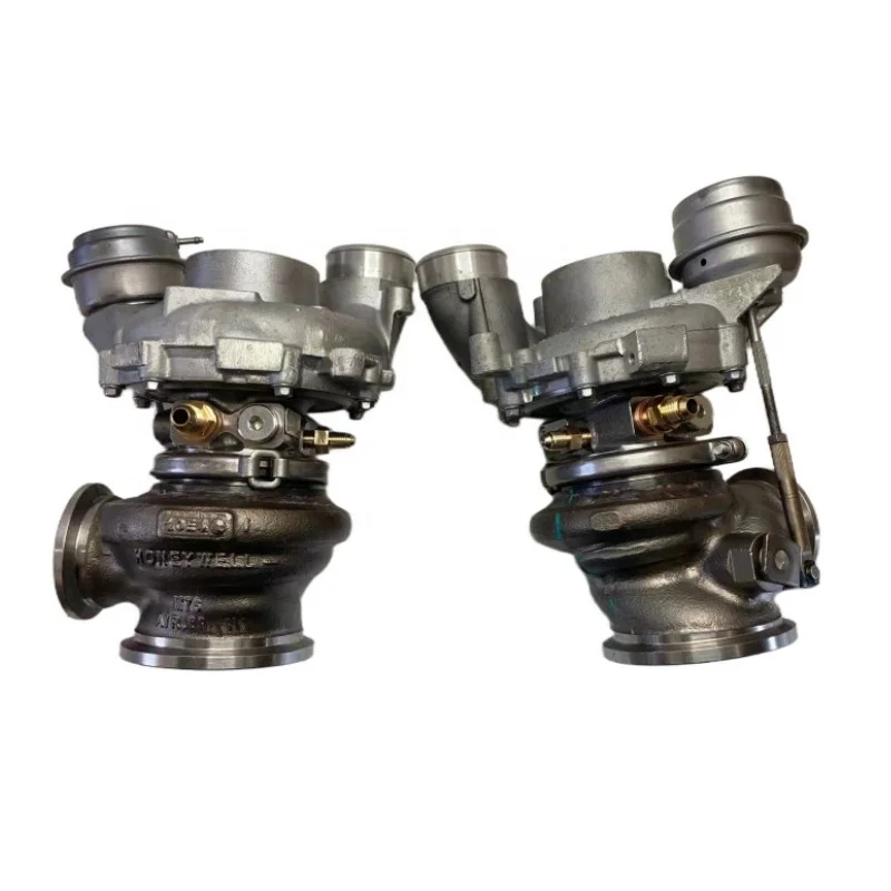 11657849044 11657849045   Atualize 1000HP Turbo G25-660 Turbocompressor híbrido com rolamento de esferas de cerâmica dupla para M5 F10 M6 F12 F13 S63