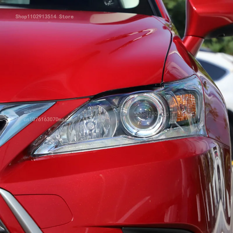 

Car Light Sticker For Lexus CT 2011-2020 Accessories Car Headlight Protective Film Headlamp Restoration Transparent Black TPU