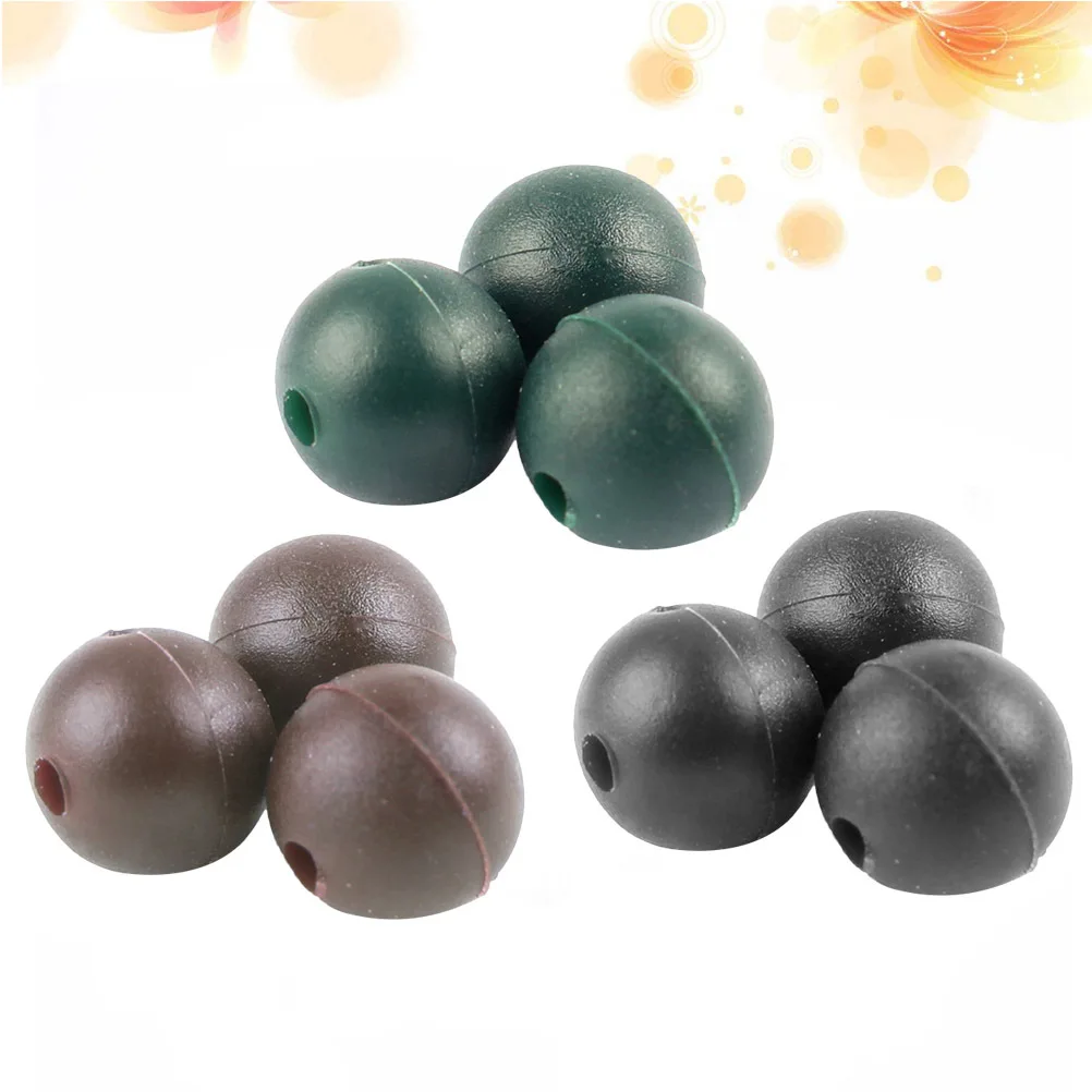 150 قطعة حبات الصيد Pe لينة 8 مللي متر المياه العذبة البحرية الصيد الطعم حبة إغراء والعتاد اكسسوارات حماية تعويم مجرفة