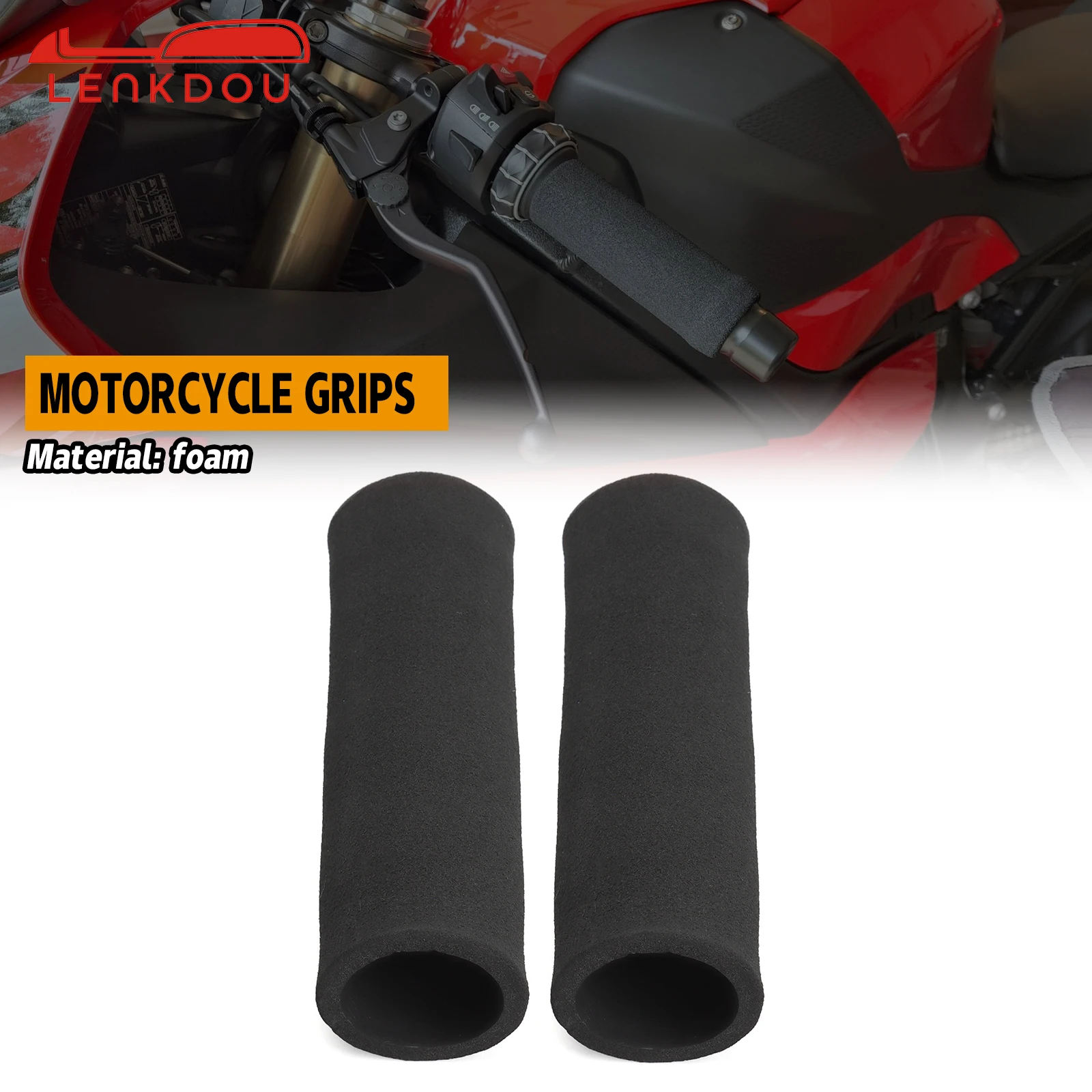 Black BMW R1200GS LC Waterbird ADV Handle Cover For BMW K1200LT K1200R K1200RS K1200S