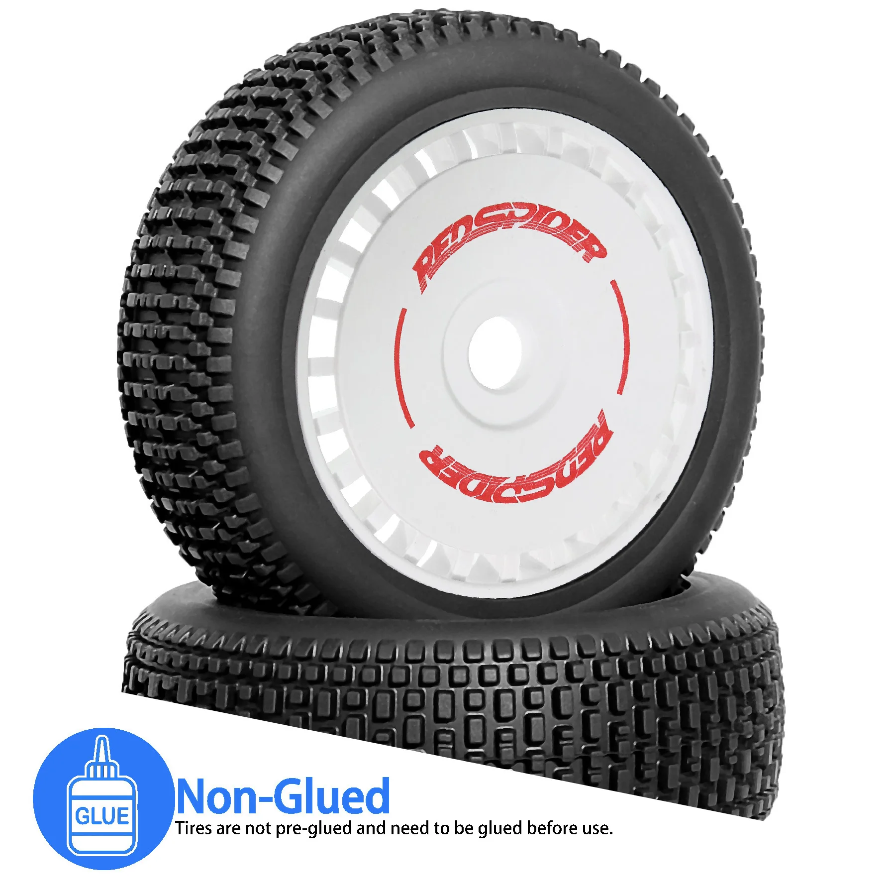 4PCS RC Hex 17mm Tires for ARRMA 1/8 Talion 6S BLX,Typhon 6S 3S BLX Redcat Team Losi HPI HPS Kyosho Hobao Rc Tires Wheels