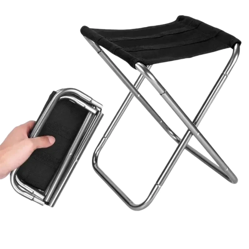 Outdoor Portable Folding Chairs Fishing Stools Travel Camping Bench Train and Subway Queuing Benches Ultralight Collapsible