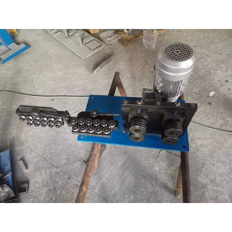 0.1～0.2mm銅線・鋼線矯正機　手動式ワイヤーストレートナー（牽引/送り装置付き）